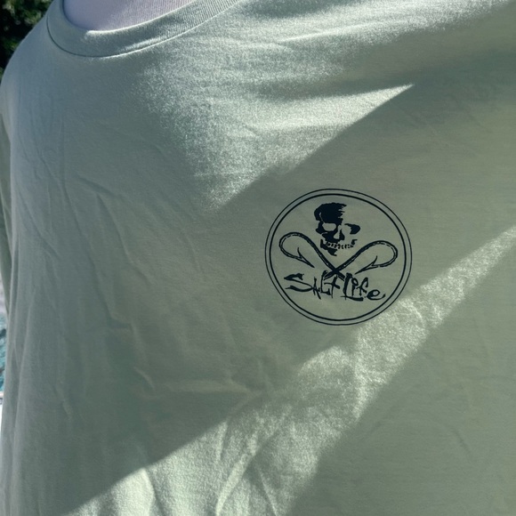 Salt Life Mint Green Short Sleeve Tee - Picture 2 of 4